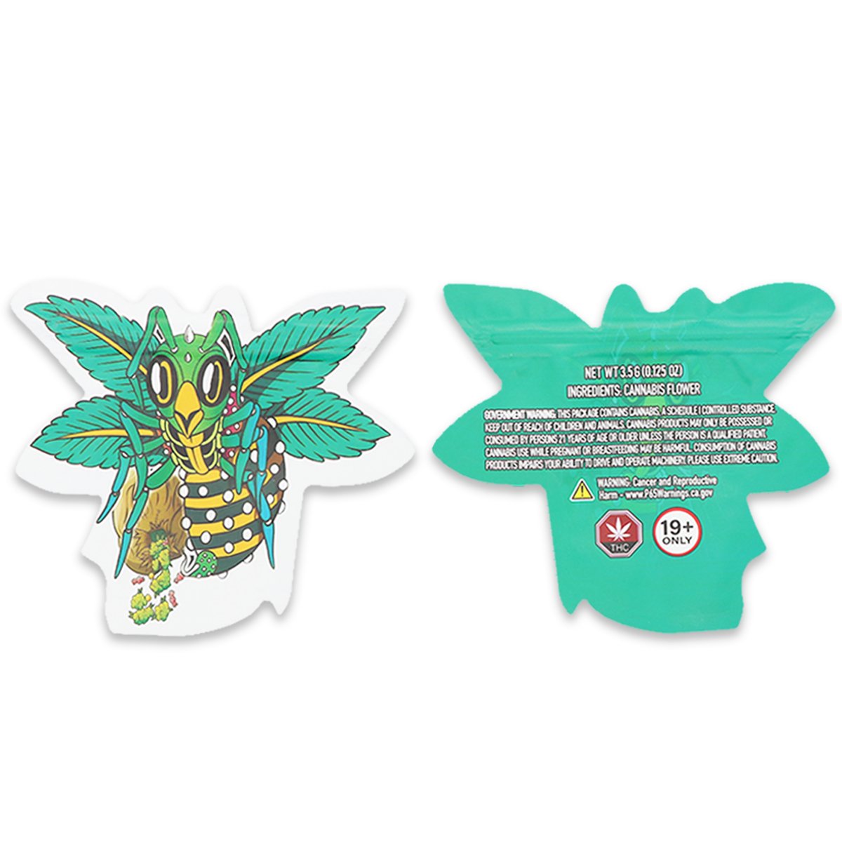 Flower Bee SFX Mylar Bags 3.5 Grams