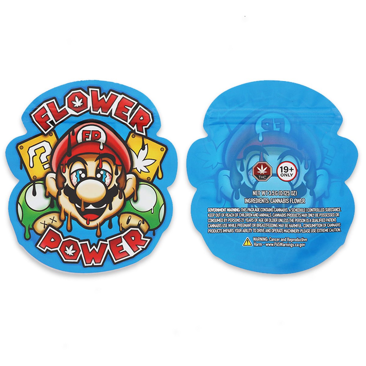 Flower Power SFX Mylar Bags 3.5 Grams