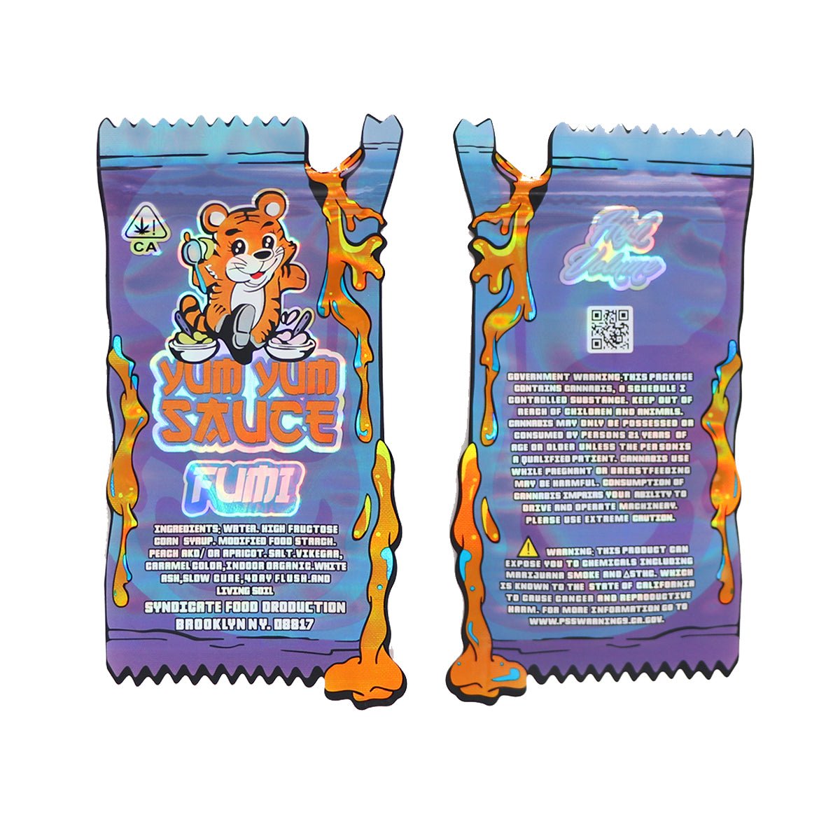 Fumi Yum Yum Sauce Weed Mylar Bags 3.5 Grams