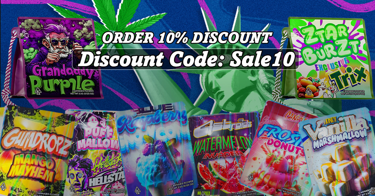 3.5G Mylar Bag - Mylar Weed Bags