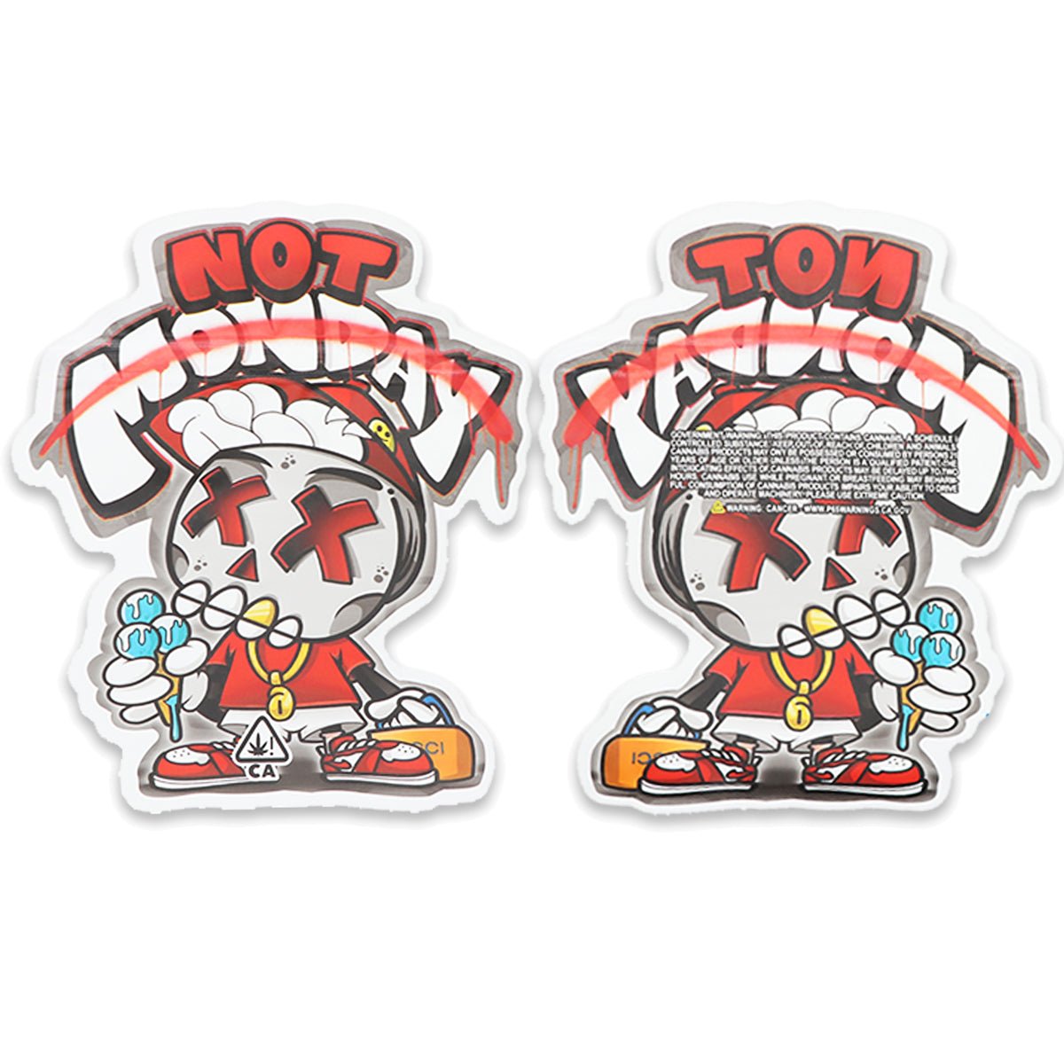 Not Monday SFX Mylar Bags 3.5 Grams