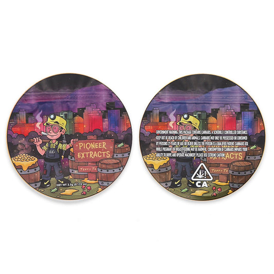 Pioneer Extracts SFX Mylar Bags 3.5 Grams - Custom 420 bagPackaging & Storage