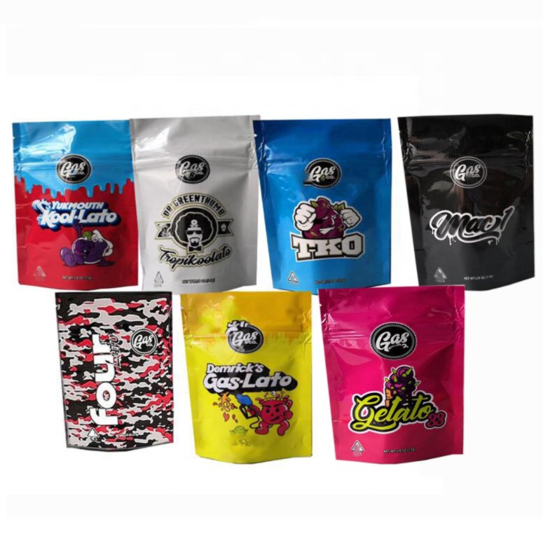 Request a Strain Mylar Pouches Pre-Labeled - Custom 420 bagPackaging & Storage