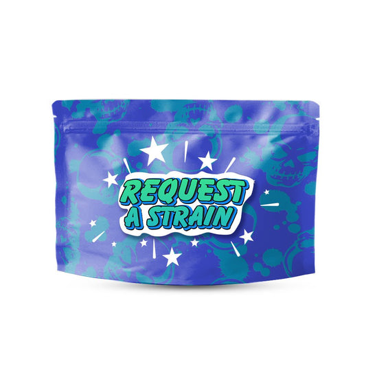 Request a Strain Vape Cart Mylar Sticker Bags