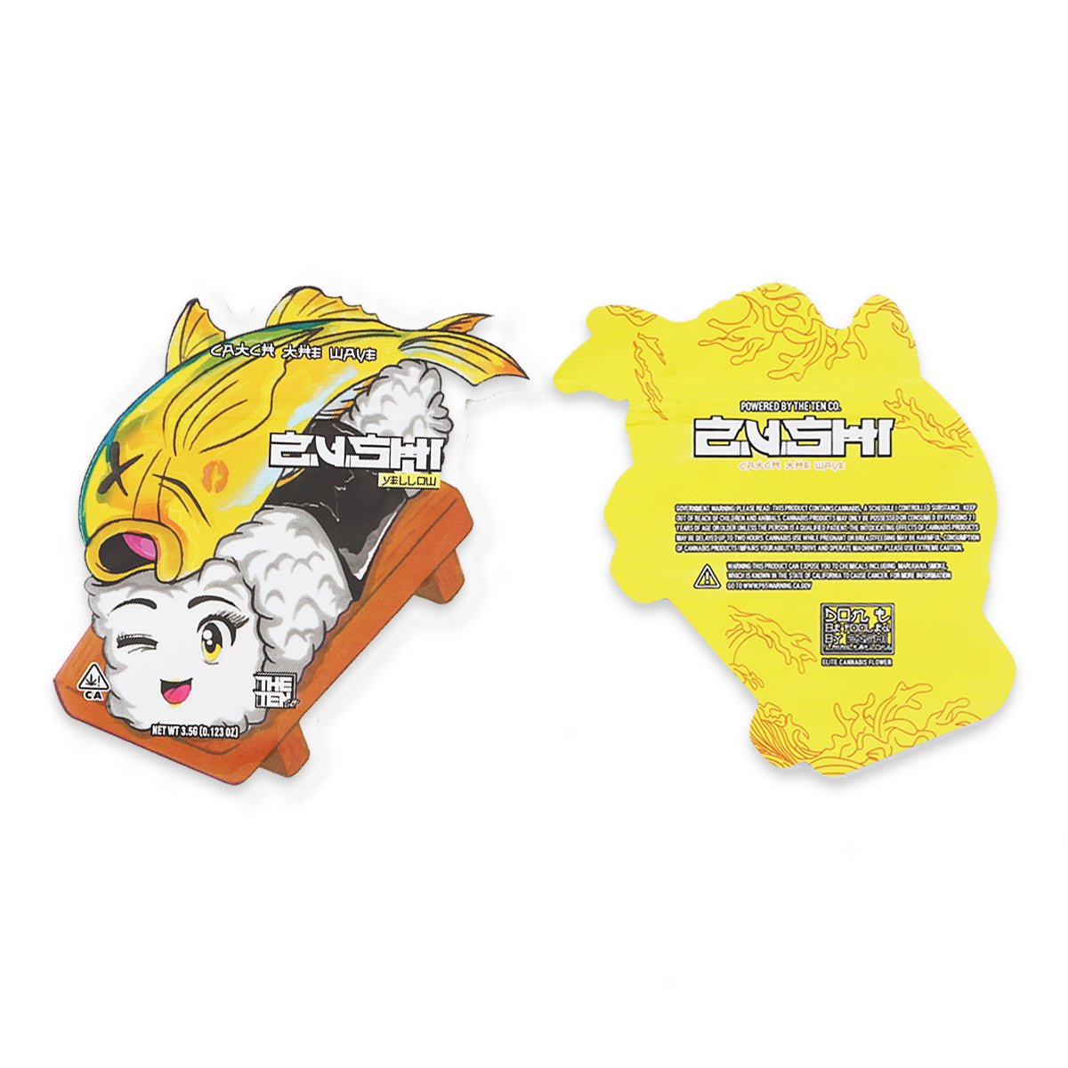 Sushi SFX Mylar Bags 3.5 Grams