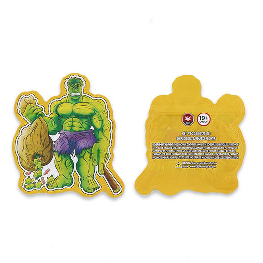 The Hulk SFX Mylar Bags 3.5 Grams