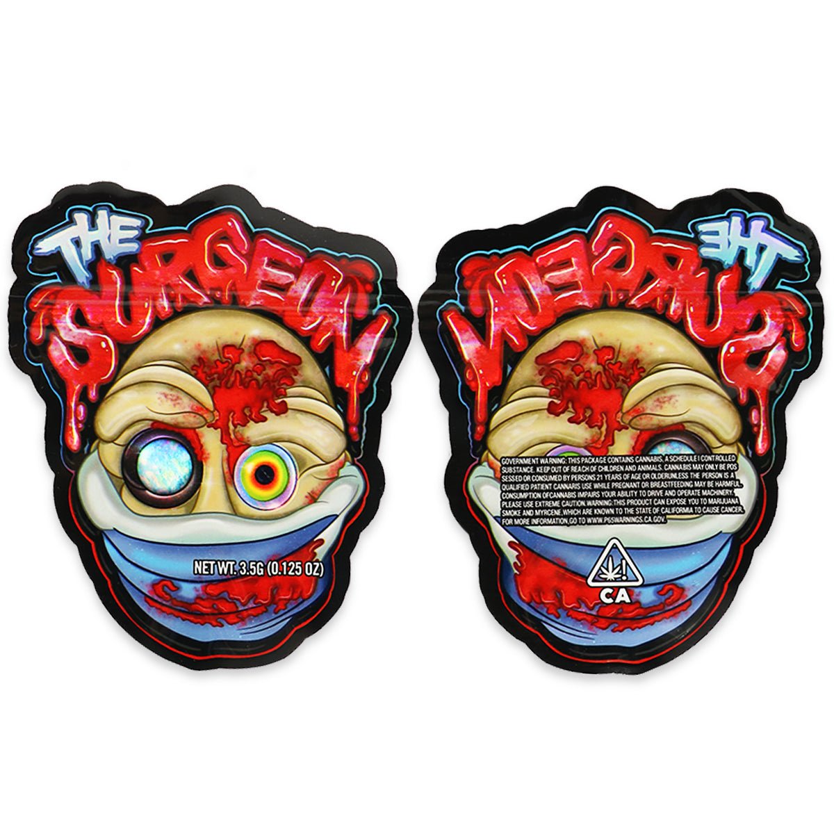 The Surgeon Holographic Mylar Bags 3.5 Grams