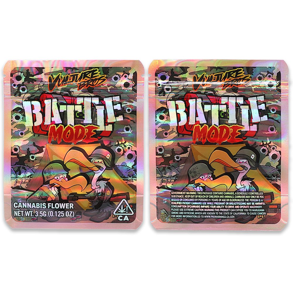Vulture Bros Batlee Mode Mylar Bags 3.5 Gram