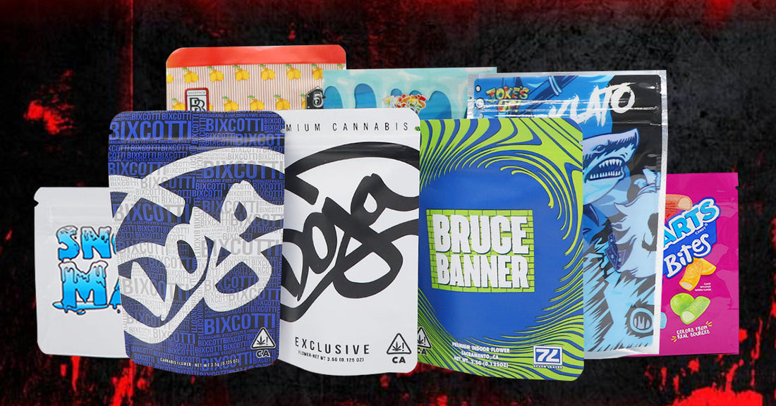 How to Design Eye-Catching Mylar Bags: Finishes, Materials & Printing Tips