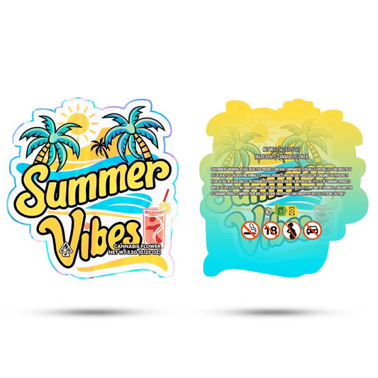 Summer Vibes Mylar Bags 3.5 Grams