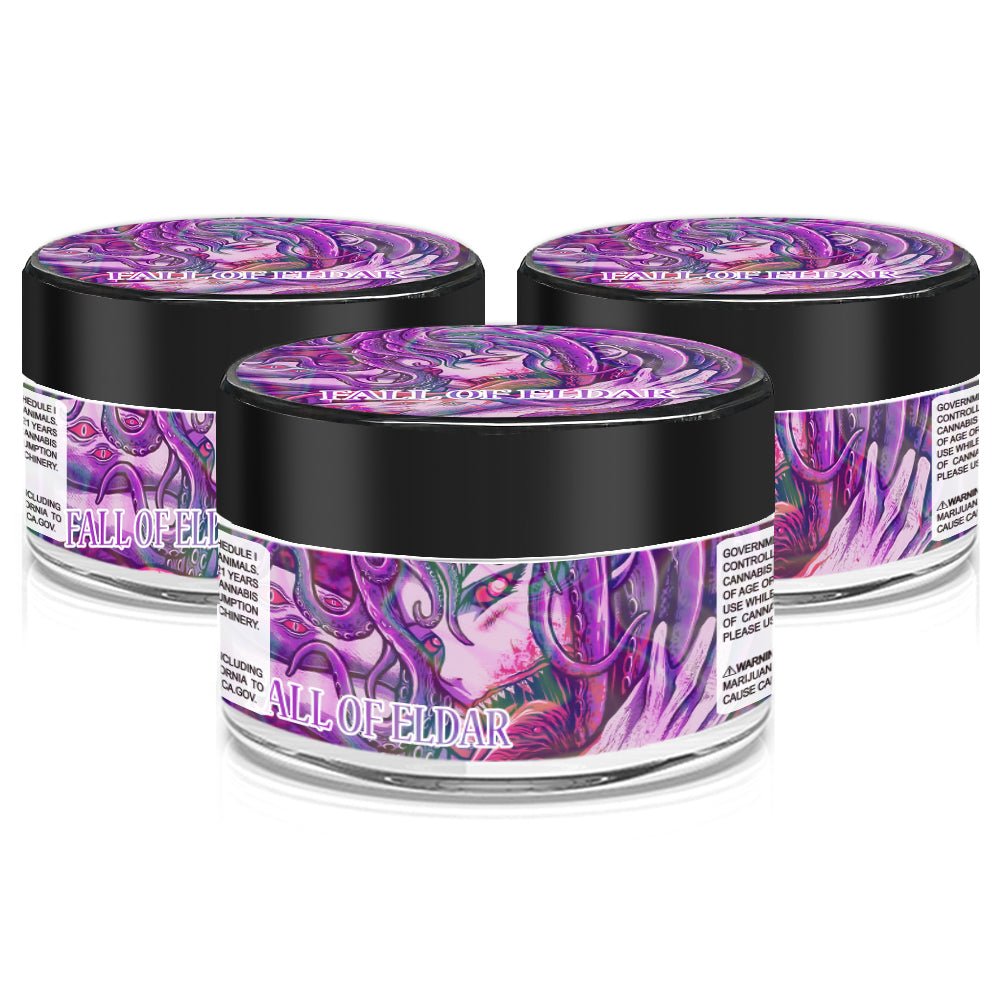 All Of Eldar 3.5g/2oz/60ml Glass Jars - Labelled