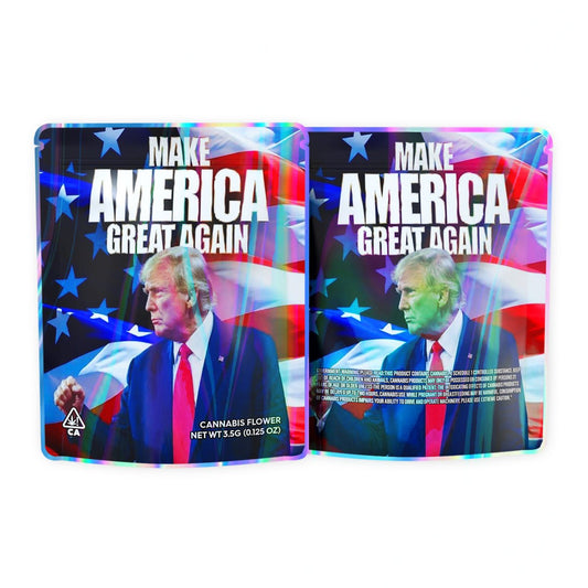 Make America Great Again Mylar Bags 3.5 Grams