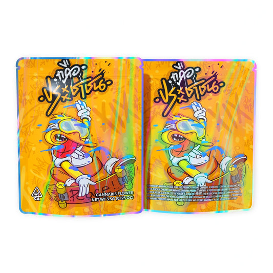 Skateboard Mylar Bags 3.5 Grams