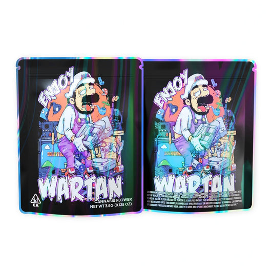 Enjoy Wartan  Mylar Bags 3.5 Grams