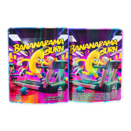 Bananarama Burn Mylar Bags 3.5 Grams