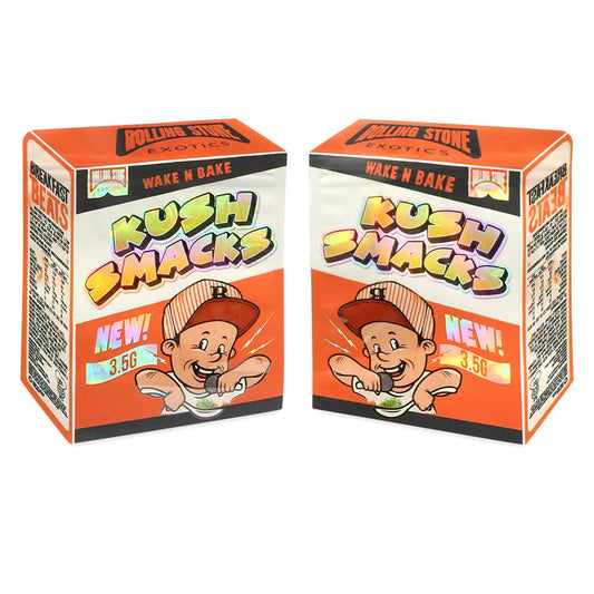Kush Smacks Exotics Mylar Bags 3.5 Grams