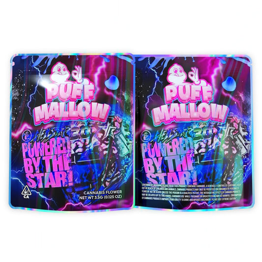 Puff Mallow Powered By The Star Mylar Bags 3.5 Grams