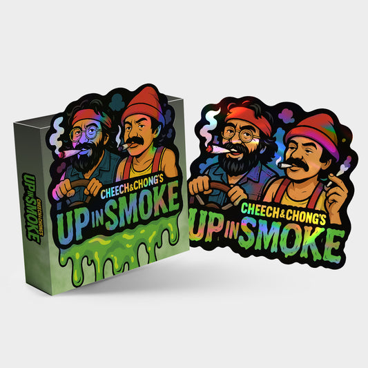 Up in Smoke Cheech &Chong's 3.5G Mylar Bag With Box