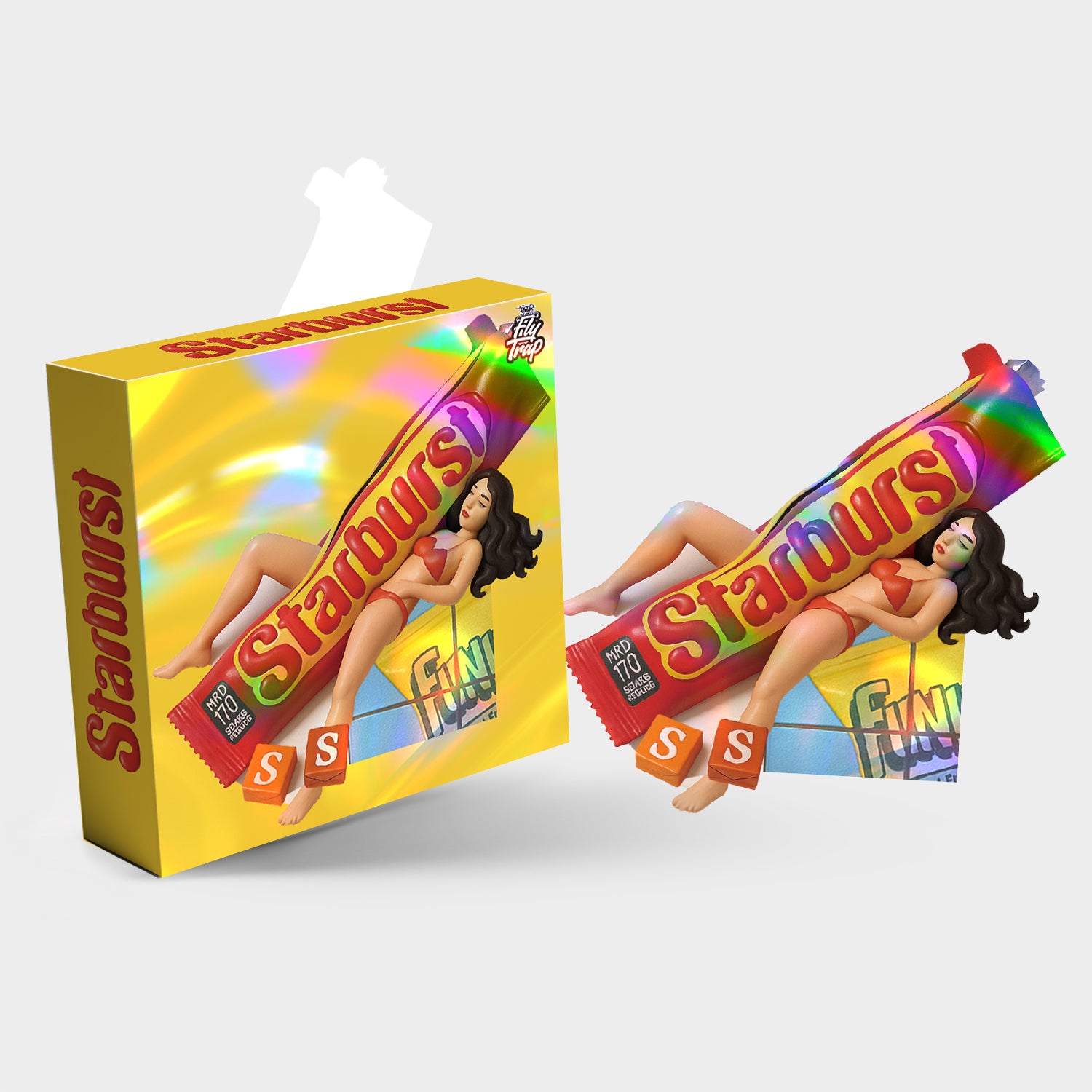 Starburst 3.5G Mylar Bag With Box