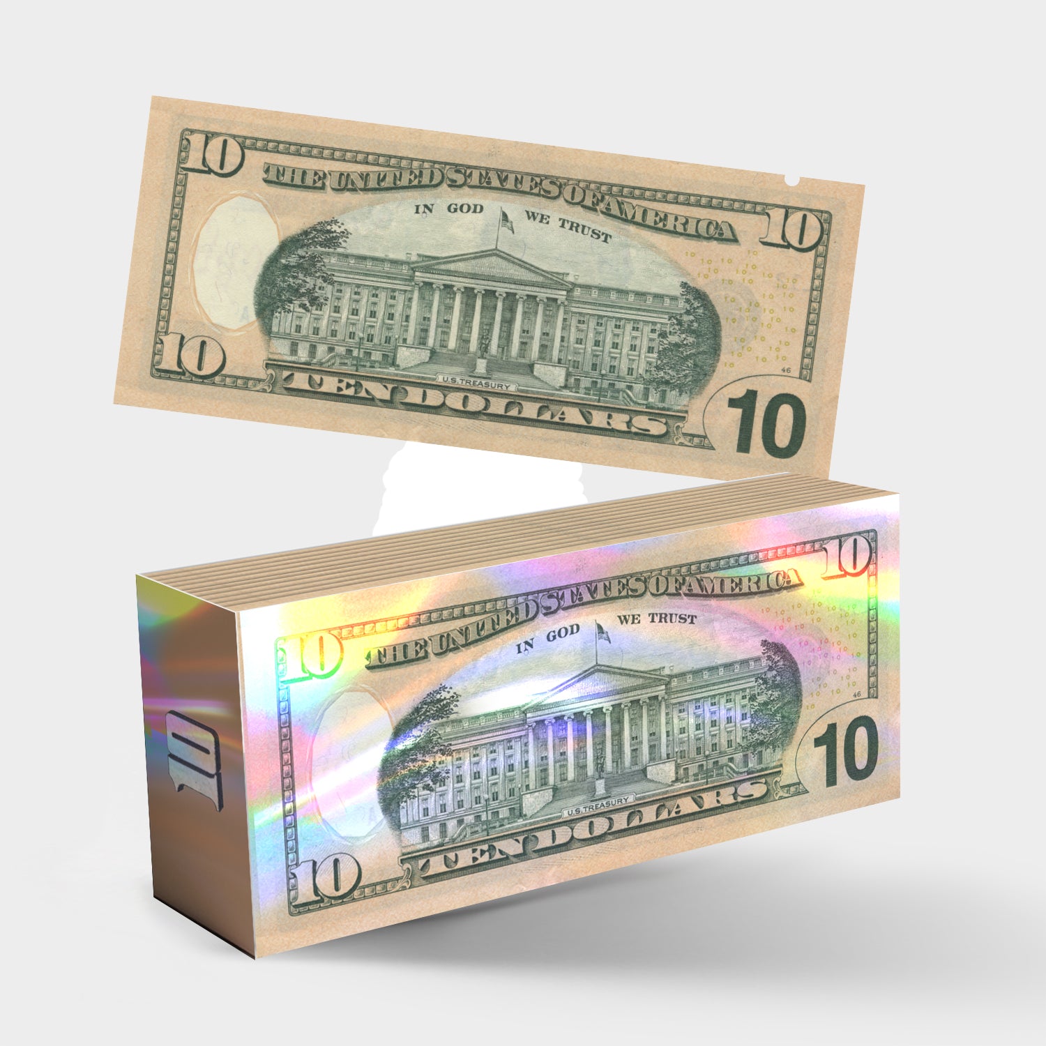 $10 3.5G Mylar Bag With Box