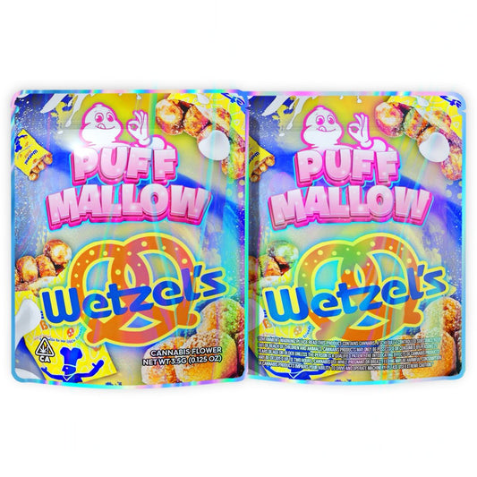 Puff Mallow Wetzel's Mylar Bags 3.5 Grams