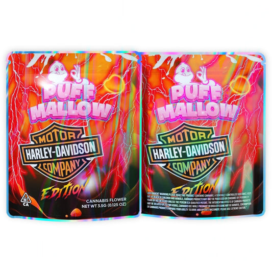 Puff Mallow Motor Mylar Bags 3.5 Grams