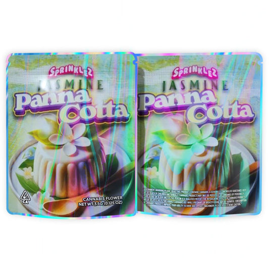 Sprinklez Jasmine Panna Cotta Mylar Bags 3.5 Grams