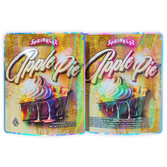 Sprinklez Apple Pie Mylar Bags 3.5 Grams