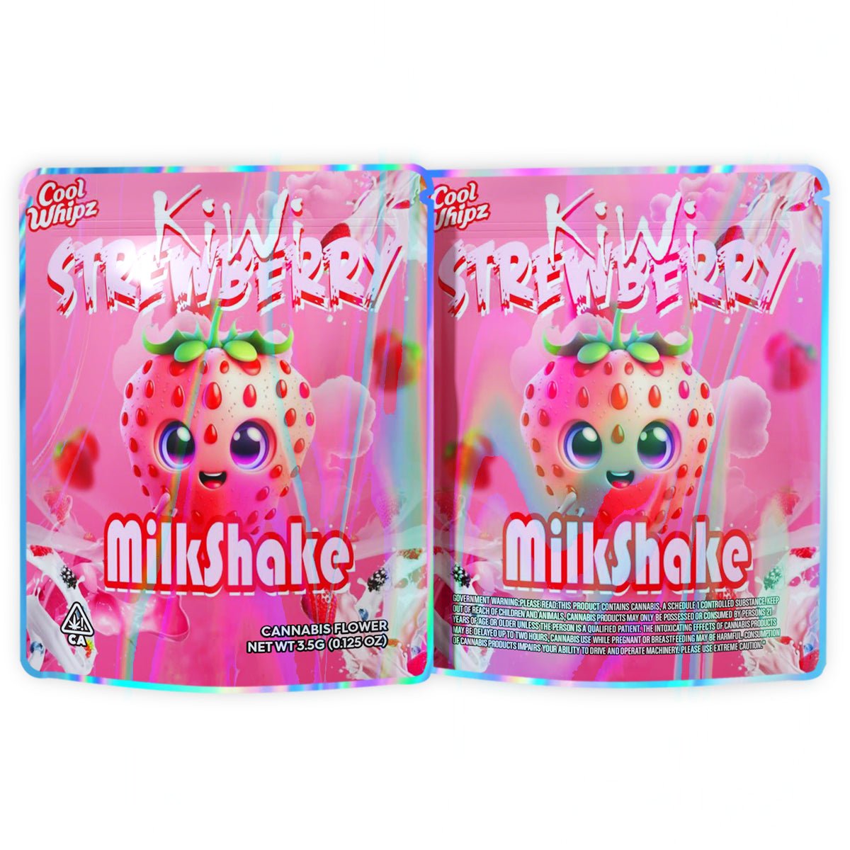 Kiwi Strawberry Milkshake 3.5G Mylar Bags