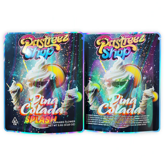 Dina Colada Splash 3.5G Mylar Bags