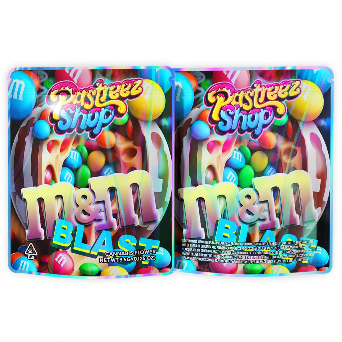 Chocolate Blast 3.5G Mylar Bags