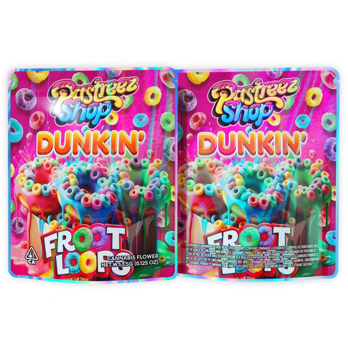 Dunkin 3.5G Mylar Bags