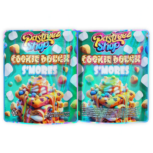 Cookie Dough S'mores 3.5G Mylar Bags