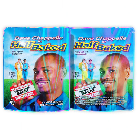 Half Baked 3.5G Mylar Bags