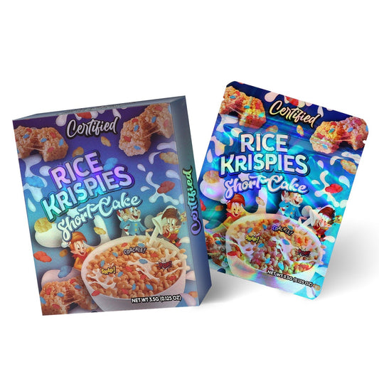 Certified Shortcake 3.5G Mylar Bag With Box