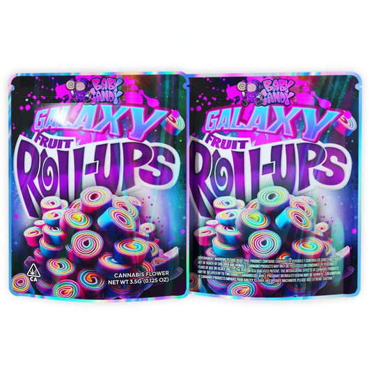 Galaxy Fruit Roll-UPS 3.5G Mylar Bags