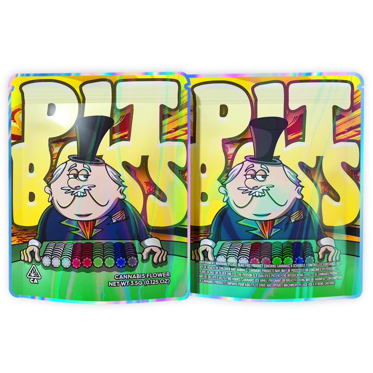 Pit Boss 3.5G Mylar Bags