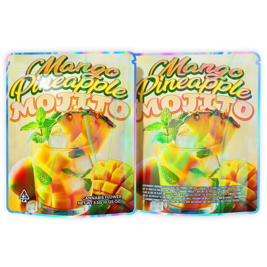 Mango Pineapple Mojito 3.5G Mylar Bags