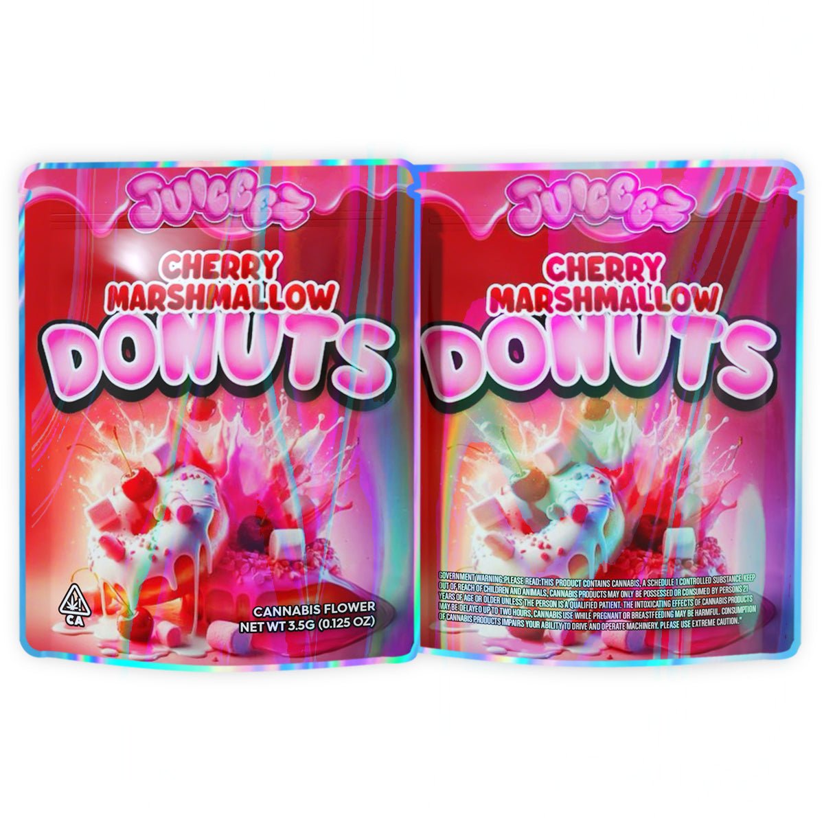 Cherry Marshmallow Donuts 3.5G Mylar Bags