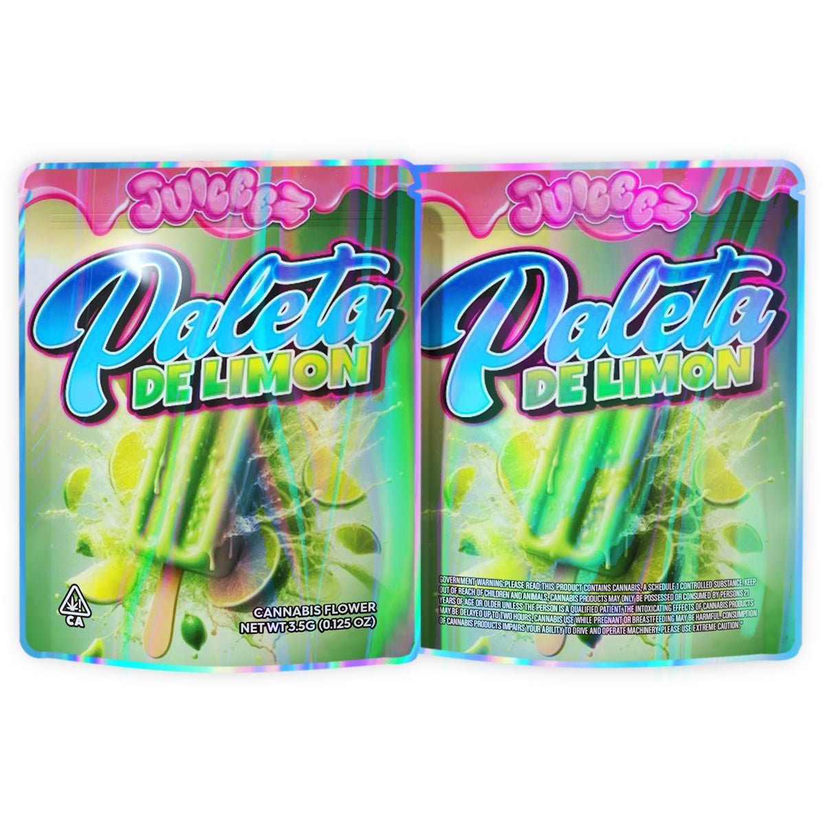 Paleta Delimon 3.5G Mylar Bags