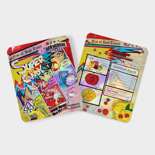 Super Candy 3.5G Mylar Bags