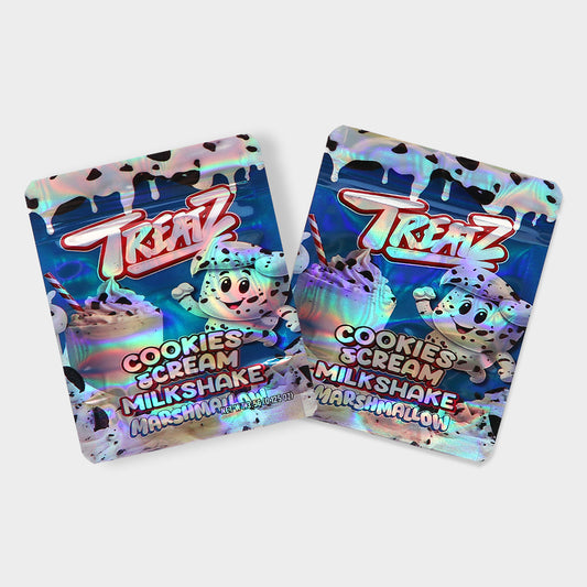 Cookies Cream Milkshake Marshmallow 3.5G Mylar Bags