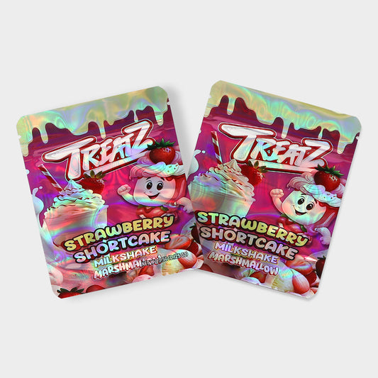 Strawberry Shortcake Milkshake Marshmallow 3.5G Mylar Bags
