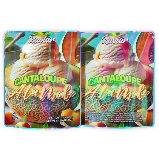Cantaloupe Ammola 3.5G Mylar Bags