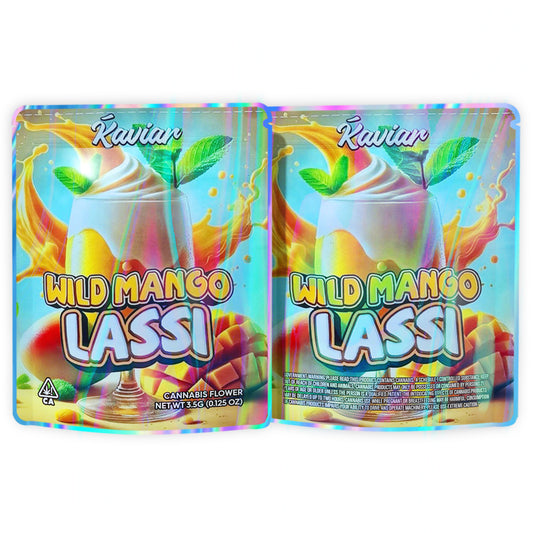 Wild Mango Lassi 3.5G Mylar Bags