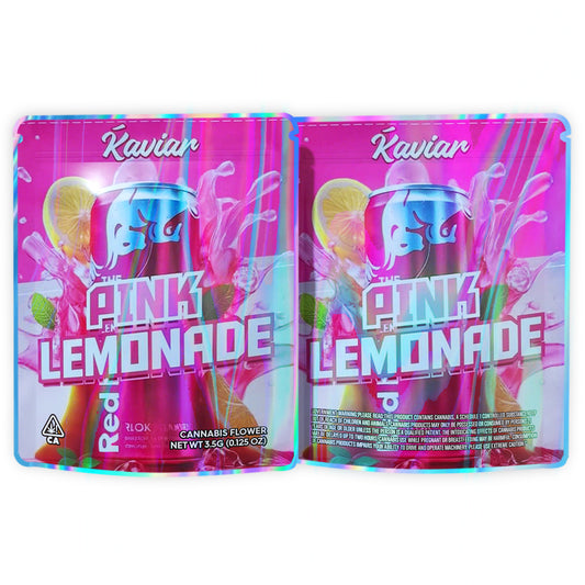 Pink Lemonade 3.5G Mylar Bags
