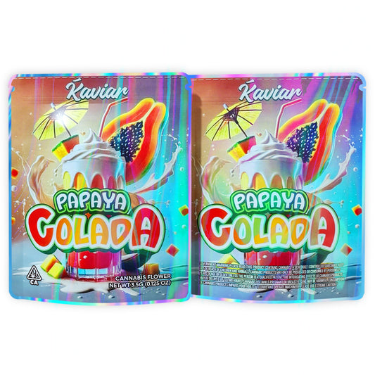 Papaya Colada 3.5G Mylar Bags