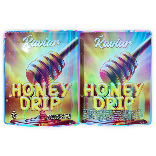 Honey Drip 3.5G Mylar Bags