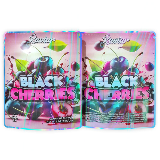 Black Cherries 3.5G Mylar Bags