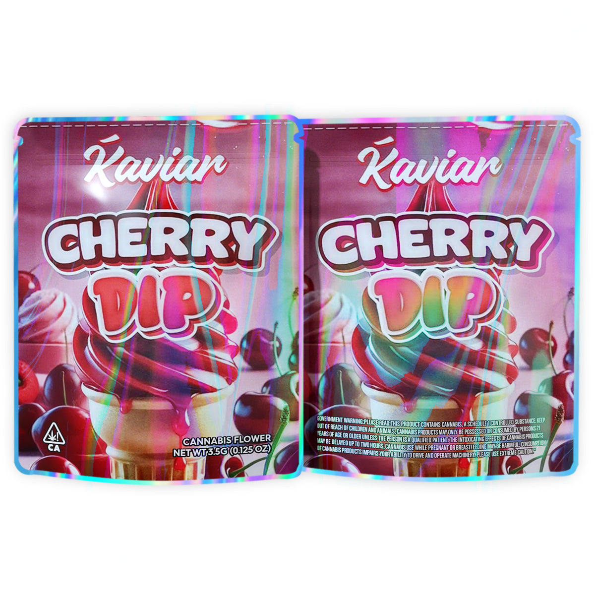 Cherry Dip 3.5G Mylar Bags